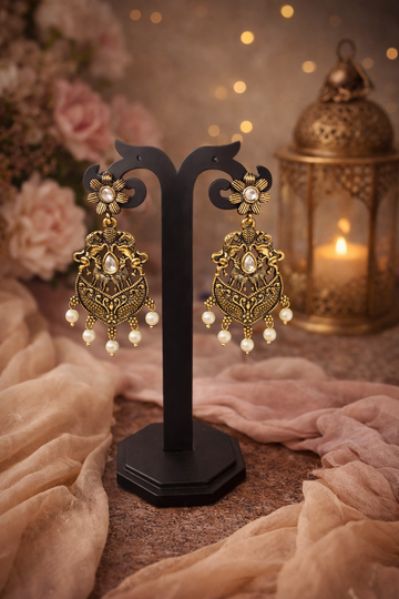 Zenshyn classic Antitarnish Drop earrings- Occasion wear