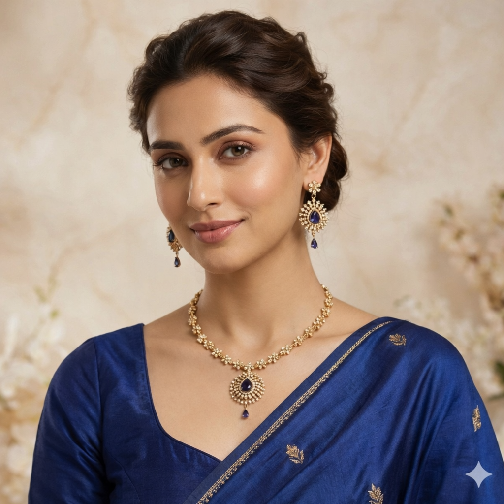 Zenshyn Prisha Elegant AD occasion necklace set - Work to Event