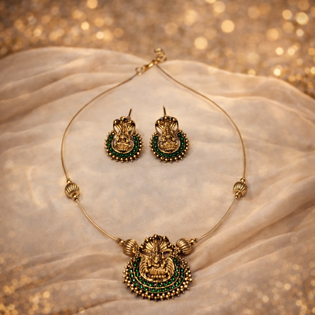 Zenshyn Classic lakshmi antique invisible chain - Minimal