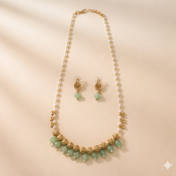 Zenshyn Pearl elegant minimal mala - office wear