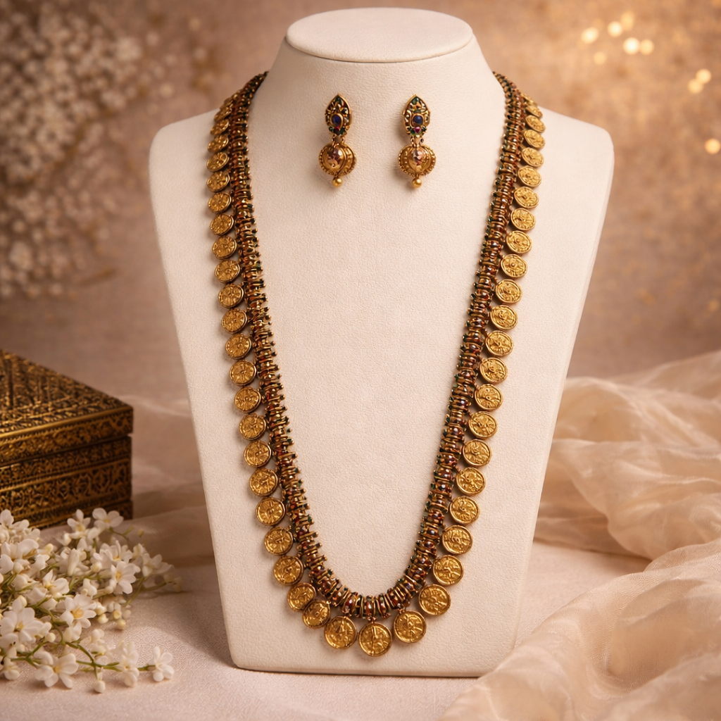 Chettinad heritage KAASUMALA - occasion set