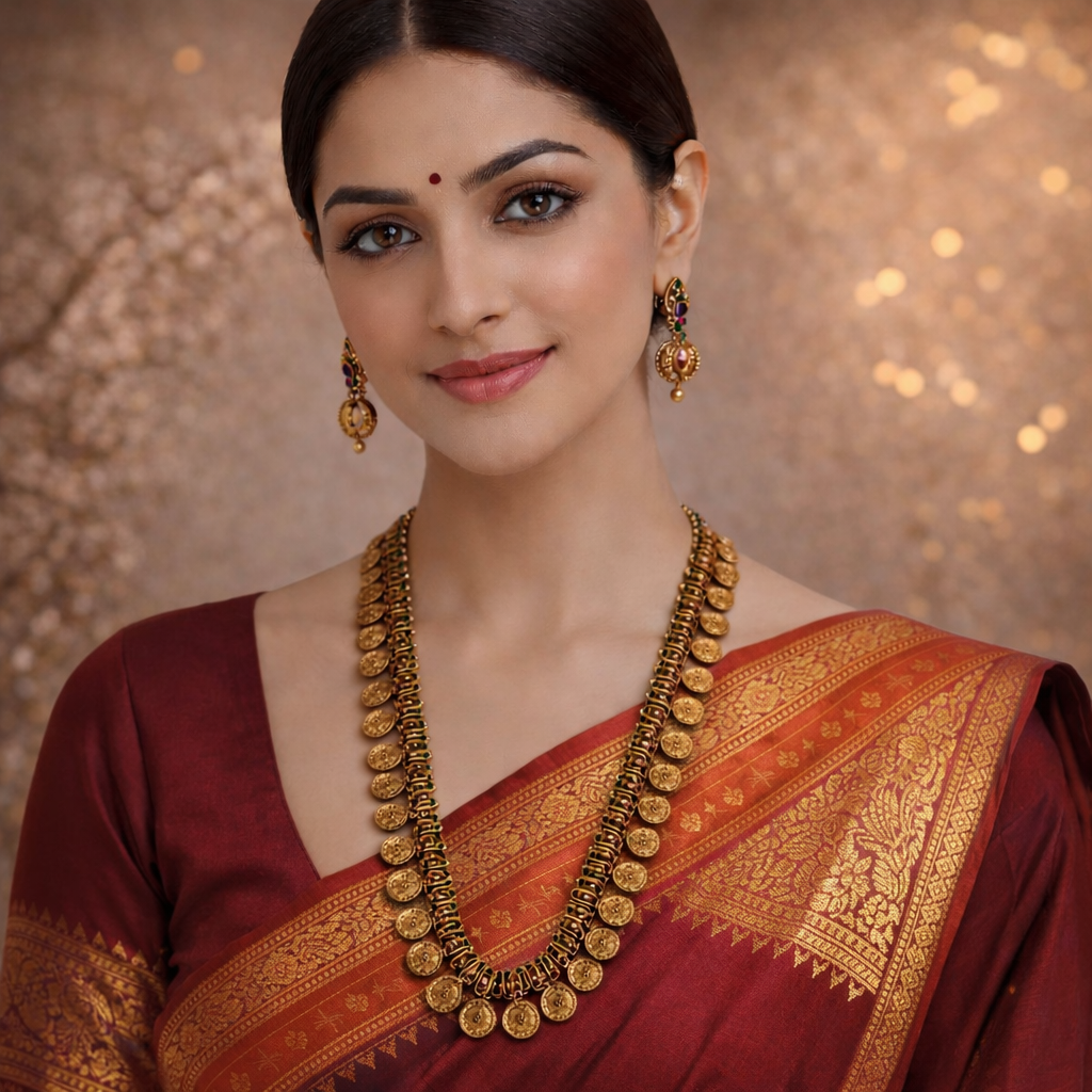 Zenshyn chettinad heritage KAASUMALA - occasion set