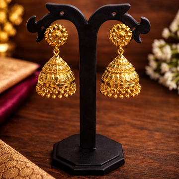 Elegant Premium impon big size Jhumkas - Occasion wear