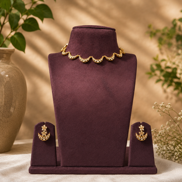 Premium viral white AD stone minimal necklace - minimal wear