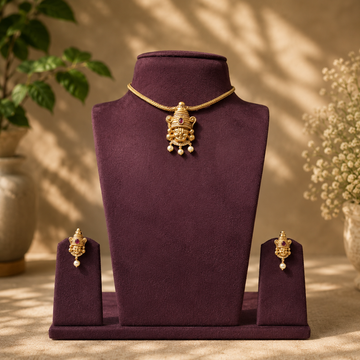 Premium viral Balaji minimal necklace- minimal wear