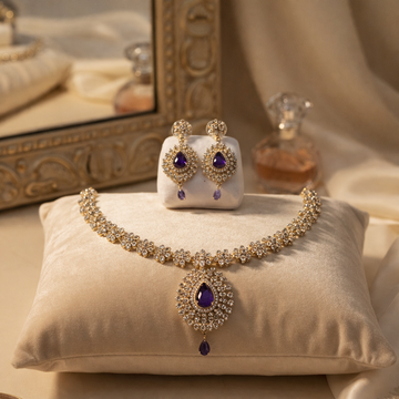 Prisha Elegant AD occasion necklace set - Work to Event