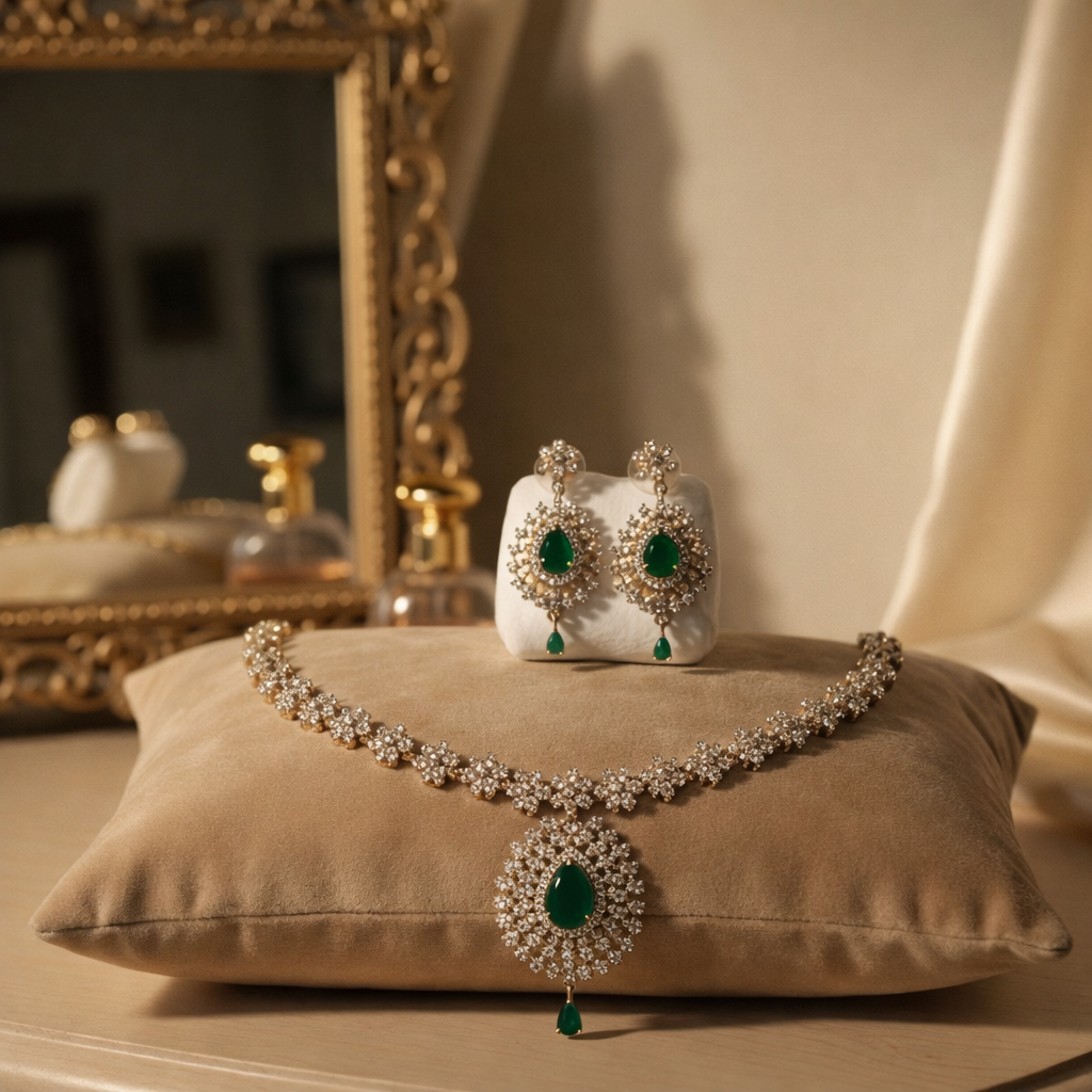 Prisha Elegant AD occasion necklace set - Work to Event