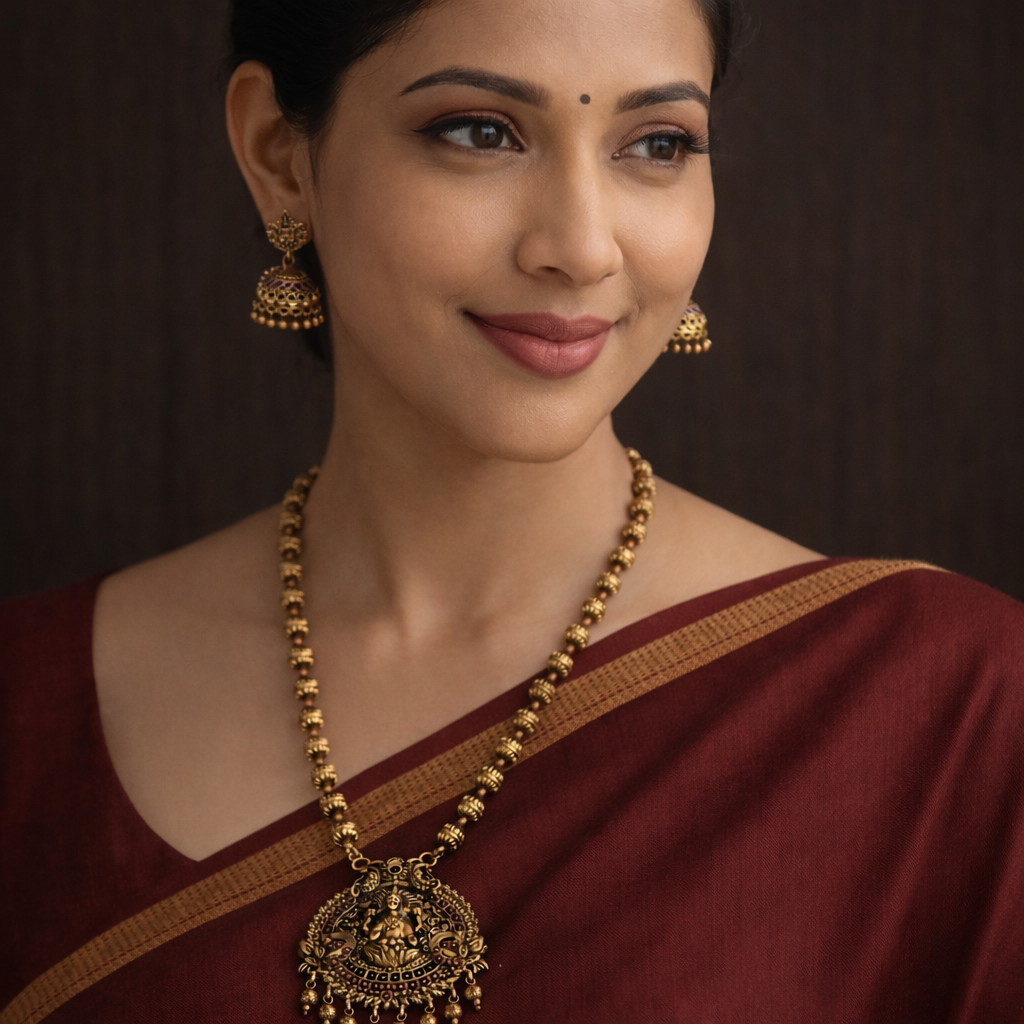 Zenshyn chettinad nagas mala - Long | Occasion wear