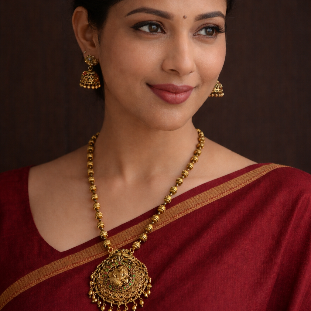 Zenshyn chettinad nagas mala - Long | Occasion wear