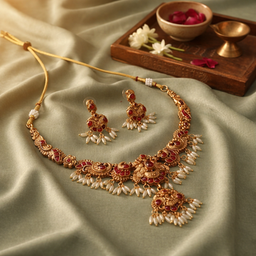 Kalyani Heritage Necklace - Occasion wear
