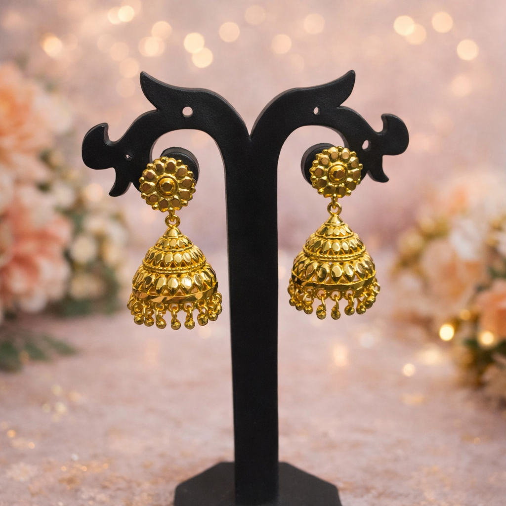 Elegant Premium impon big size Jhumkas - Occasion wear