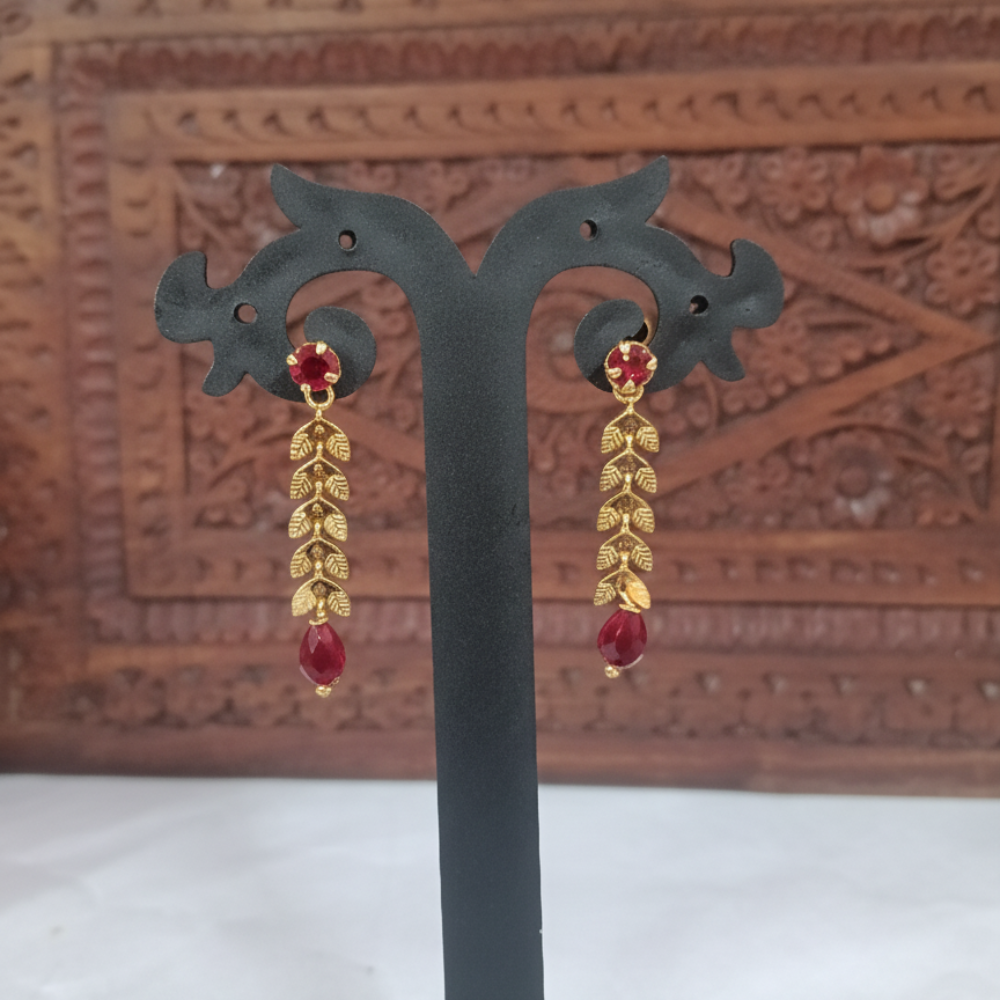 Premium Impon drop earrings - Office wear