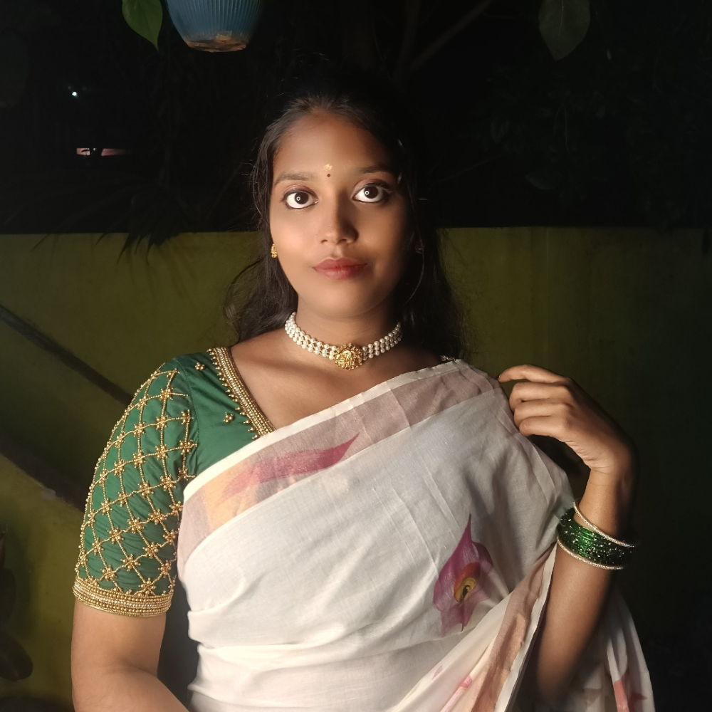 Three layer pearl choker with lakshmi pendant - occasion set